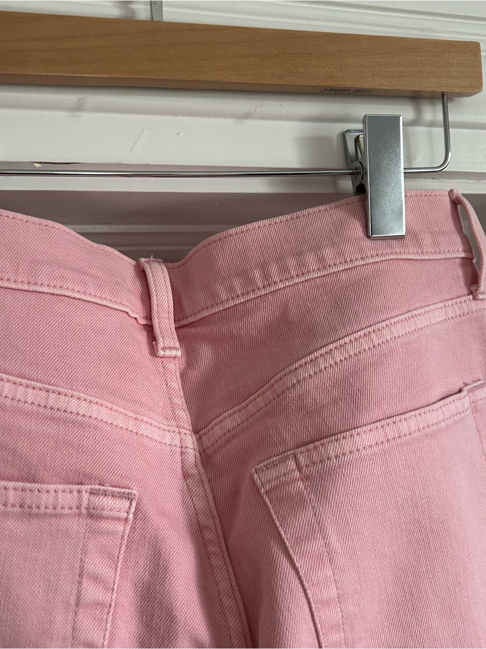 GAP Straight Leg Jeans in Soft Pink - Picture 8 of 8